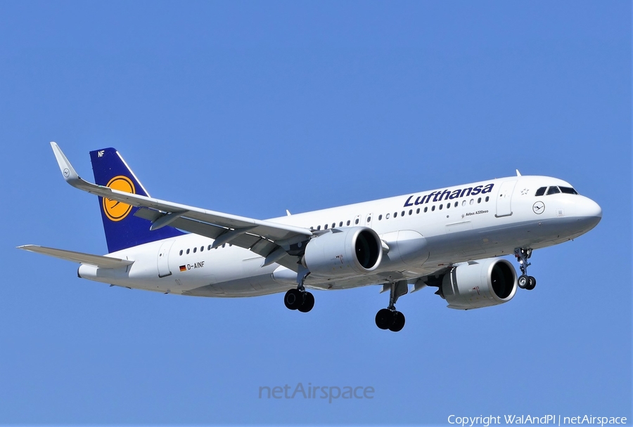 Lufthansa Airbus A320-271N (D-AINF) | Photo 446631