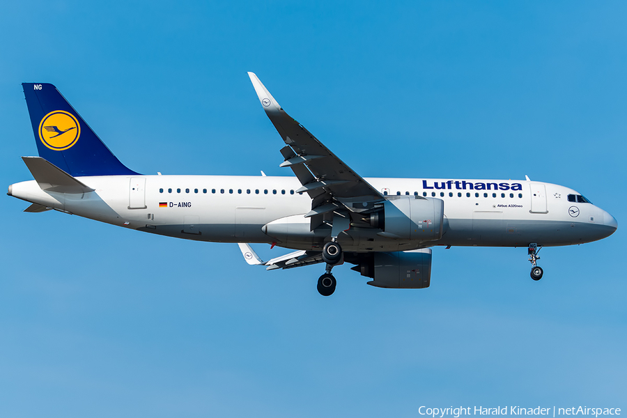 Lufthansa Airbus A320-271N (D-AING) | Photo 295499