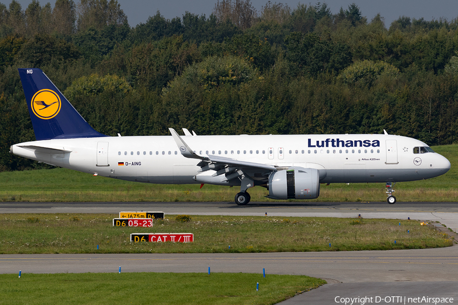 Lufthansa Airbus A320-271N (D-AING) | Photo 189420