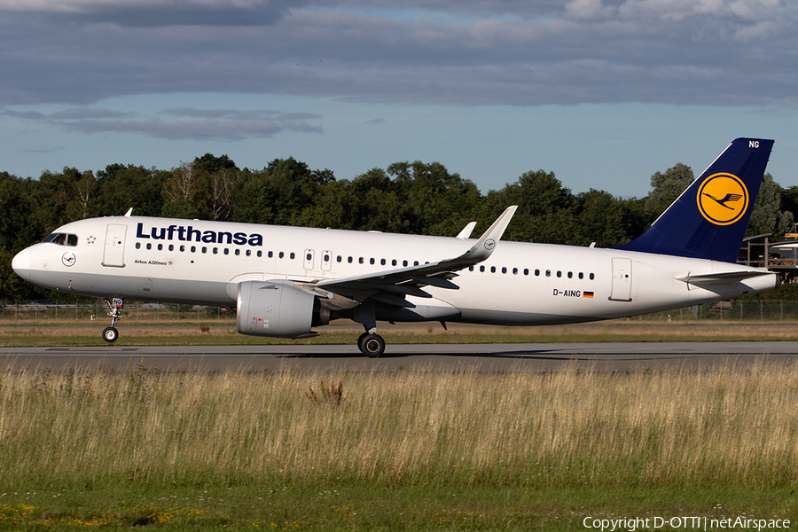 Lufthansa Airbus A320-271N (D-AING) | Photo 393914