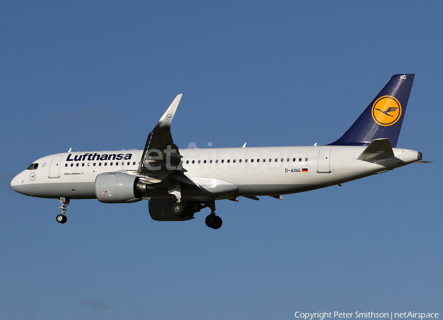 Lufthansa Airbus A320-271N (D-AING) | Photo 212972