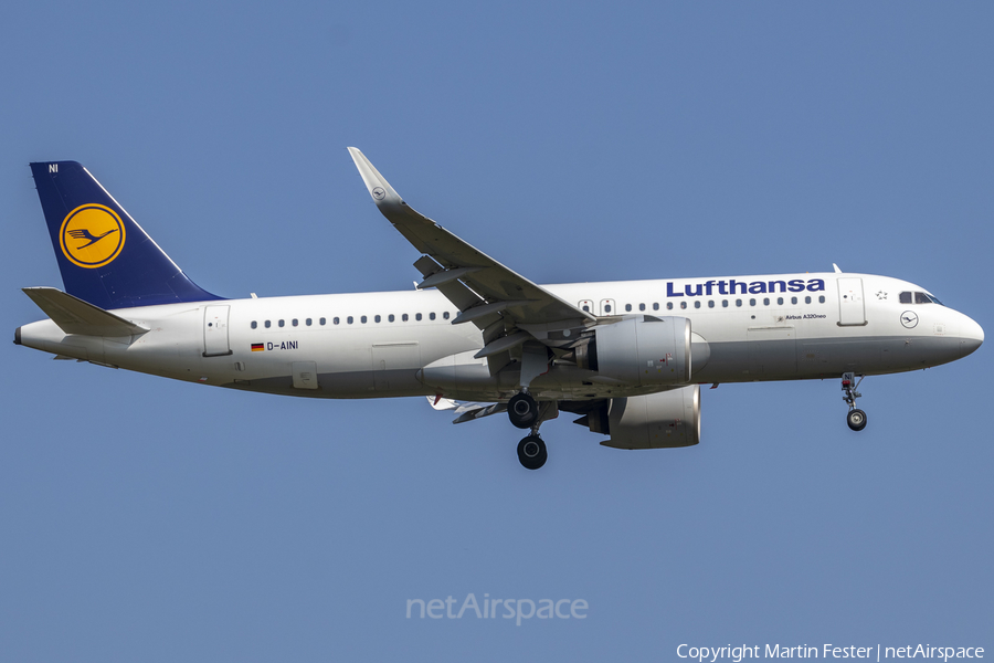 Lufthansa Airbus A320-271N (D-AINI) | Photo 468827