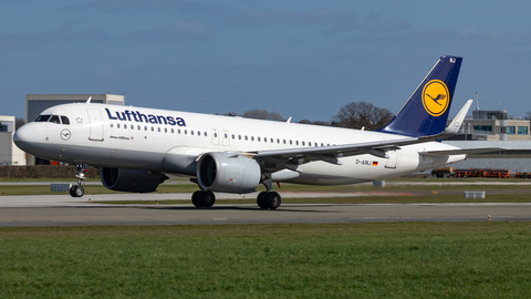 Lufthansa Airbus A320-271N (D-AINJ) at  Hamburg - Fuhlsbuettel (Helmut Schmidt), Germany