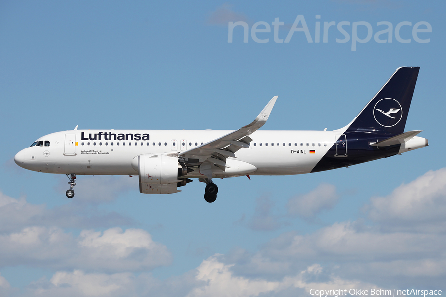 Lufthansa Airbus A320-271N (D-AINL) | Photo 324119