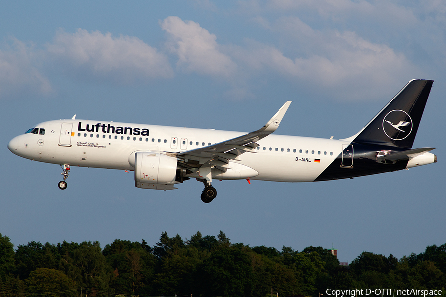 Lufthansa Airbus A320-271N (D-AINL) | Photo 454778