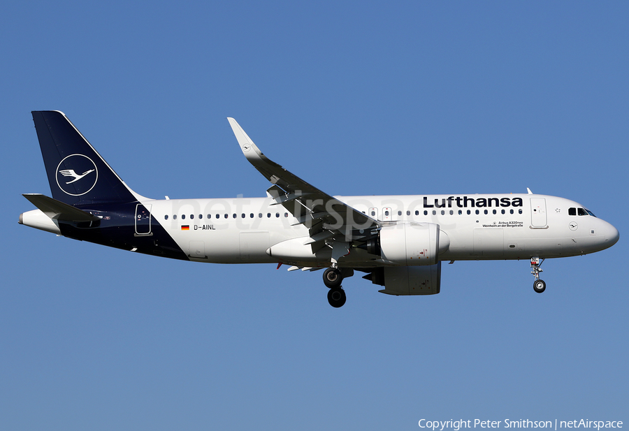 Lufthansa Airbus A320-271N (D-AINL) | Photo 268634