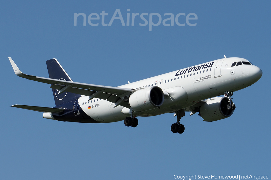 Lufthansa Airbus A320-271N (D-AINL) | Photo 474455