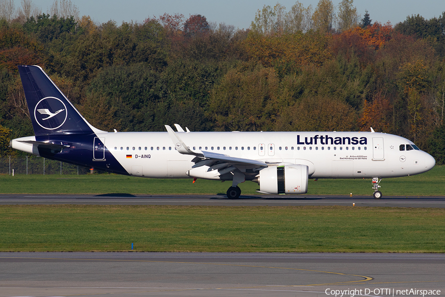 Lufthansa Airbus A320-271N (D-AINQ) | Photo 355757