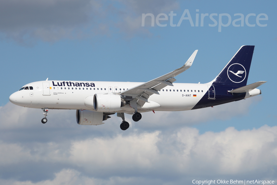 Lufthansa Airbus A320-271N (D-AINT) | Photo 324120