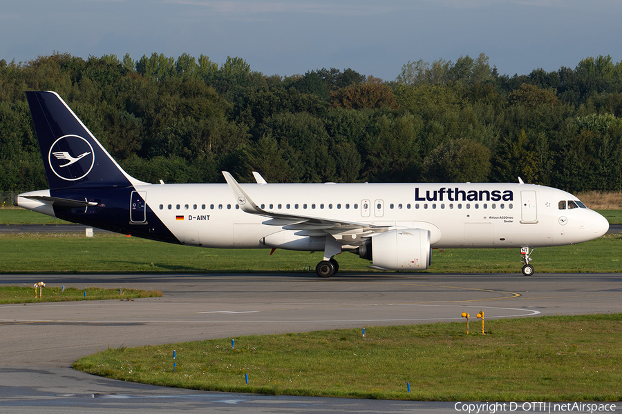 Lufthansa Airbus A320-271N (D-AINT) | Photo 346666