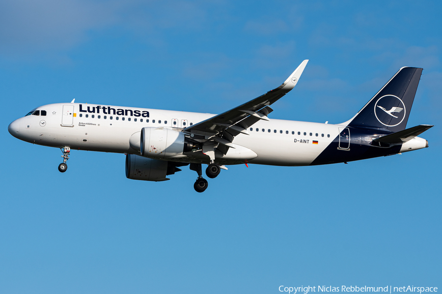 Lufthansa Airbus A320-271N (D-AINT) | Photo 346689