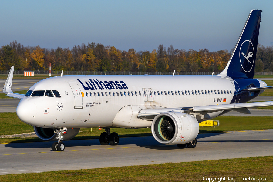 Lufthansa Airbus A320-271N (D-AINW) | Photo 537382