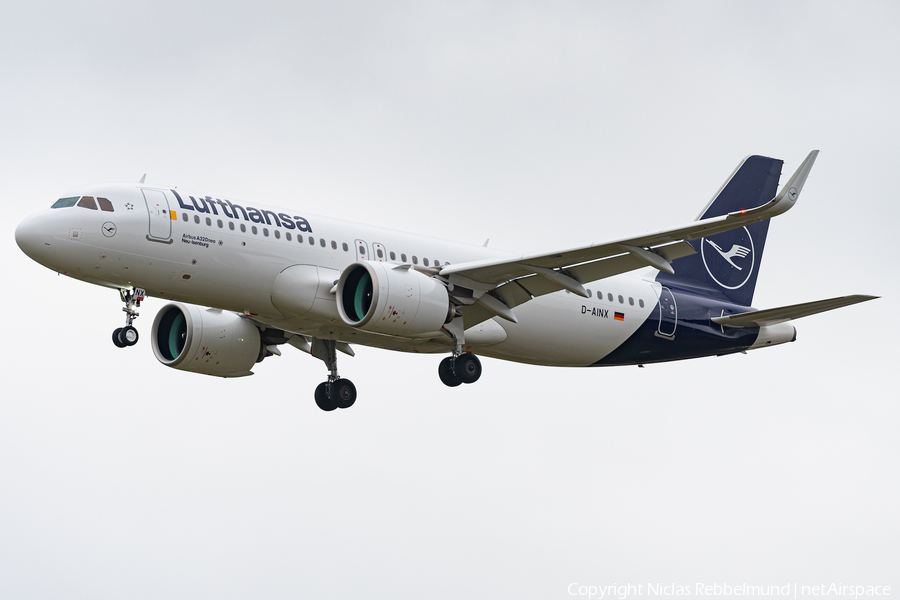 Lufthansa Airbus A320-271N (D-AINX) | Photo 371989