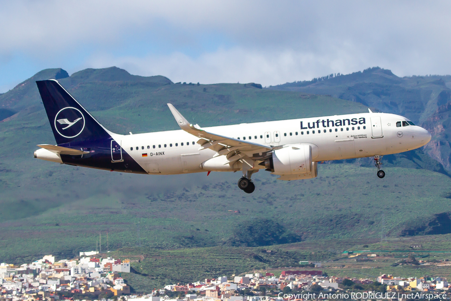 Lufthansa Airbus A320-271N (D-AINX) | Photo 420790