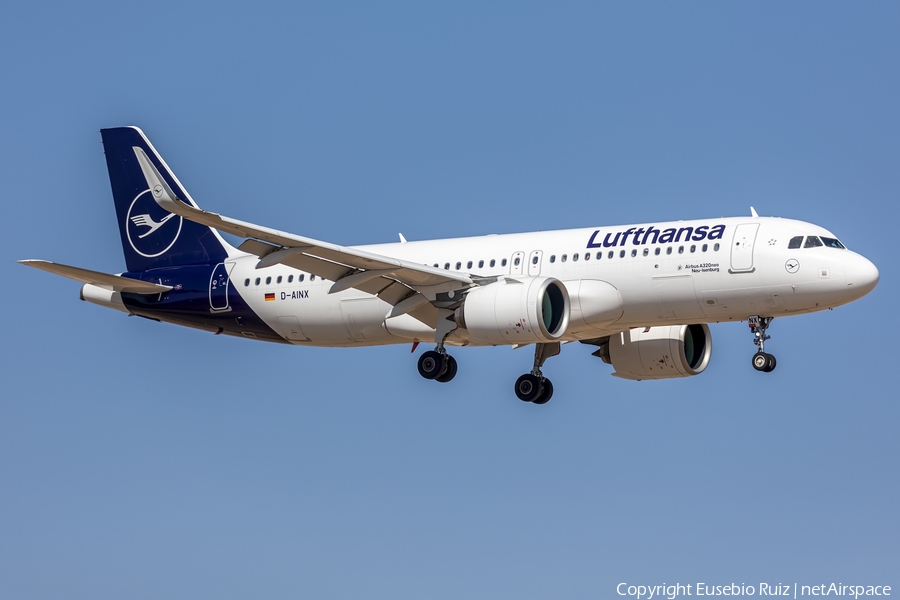 Lufthansa Airbus A320-271N (D-AINX) | Photo 459948