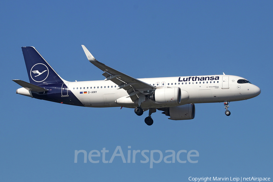 Lufthansa Airbus A320-271N (D-AINY) | Photo 489973