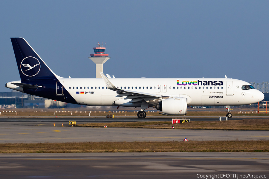 Lufthansa Airbus A320-271N (D-AINY) | Photo 672231