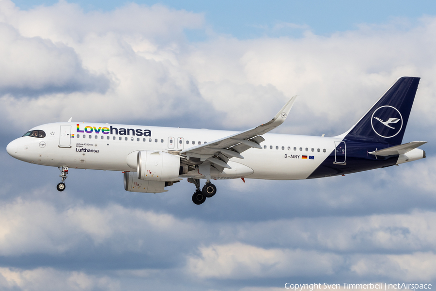 Lufthansa Airbus A320-271N (D-AINY) | Photo 515905