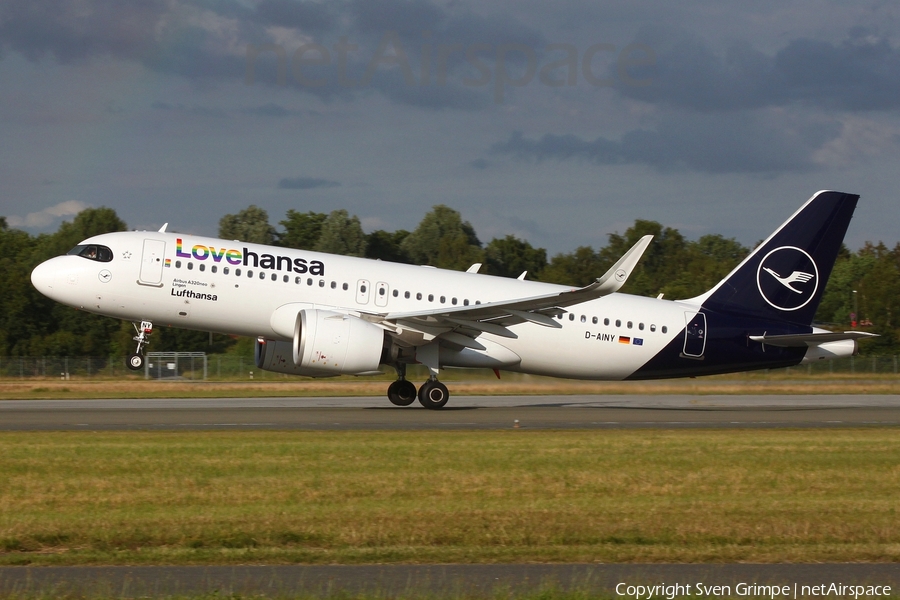 Lufthansa Airbus A320-271N (D-AINY) | Photo 515935