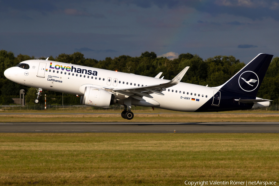 Lufthansa Airbus A320-271N (D-AINY) | Photo 516352