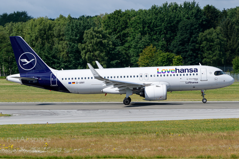 Lufthansa Airbus A320-271N (D-AINY) at  Hamburg - Fuhlsbuettel (Helmut Schmidt), Germany