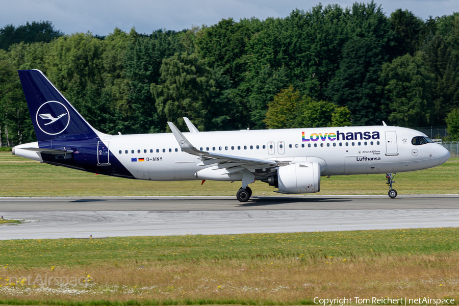 Lufthansa Airbus A320-271N (D-AINY) | Photo 517032