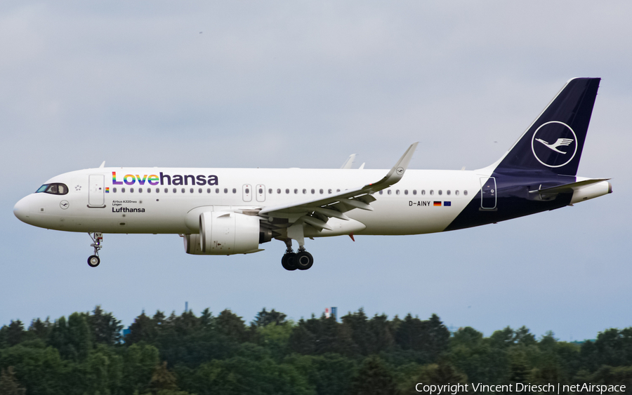 Lufthansa Airbus A320-271N (D-AINY) | Photo 517339
