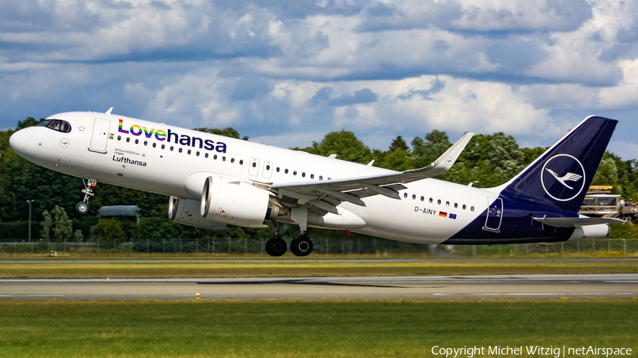 Lufthansa Airbus A320-271N (D-AINY) | Photo 517539