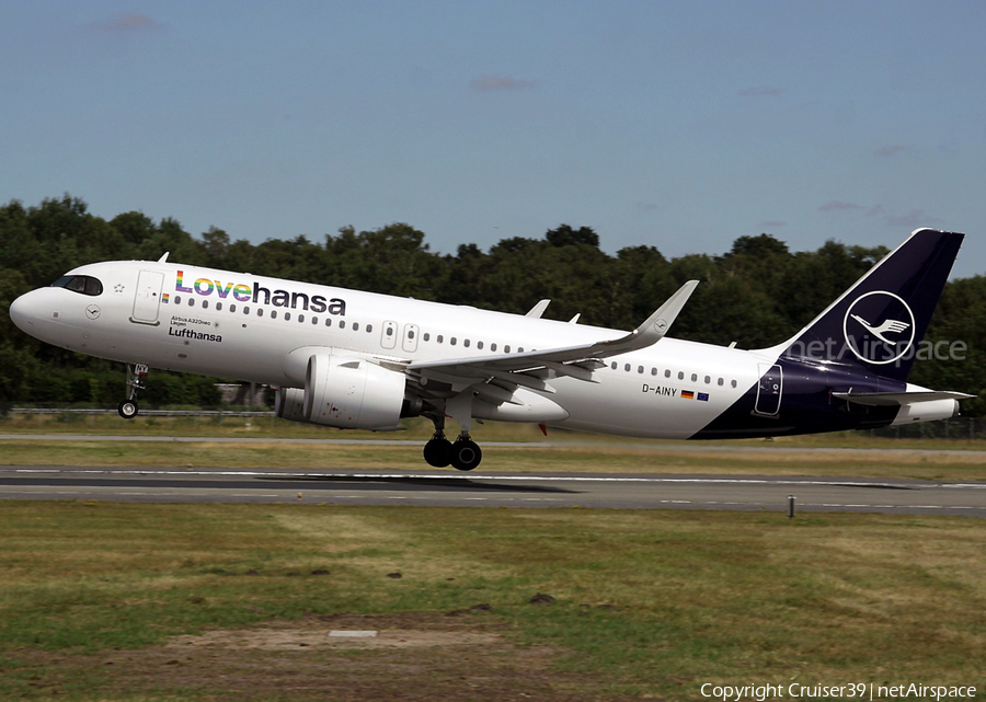 Lufthansa Airbus A320-271N (D-AINY) | Photo 533796