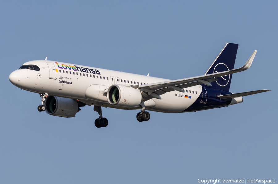 Lufthansa Airbus A320-271N (D-AINY) | Photo 573654