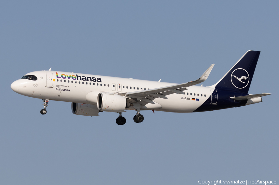 Lufthansa Airbus A320-271N (D-AINY) | Photo 573655