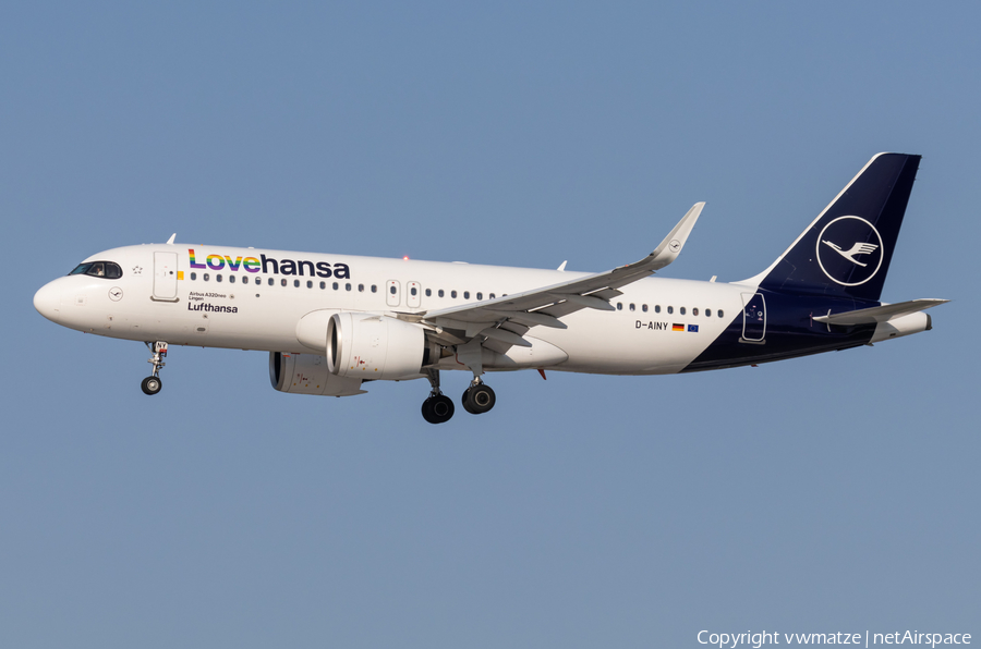 Lufthansa Airbus A320-271N (D-AINY) | Photo 573656