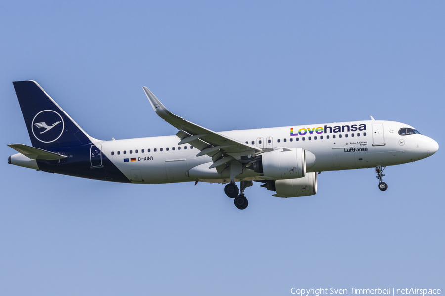 Lufthansa Airbus A320-271N (D-AINY) | Photo 625531