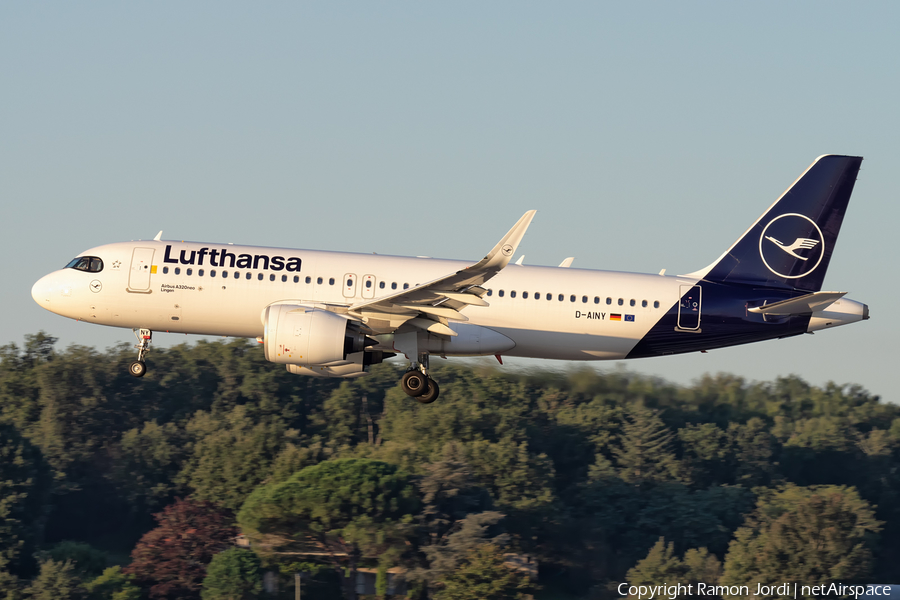 Lufthansa Airbus A320-271N (D-AINY) | Photo 478489