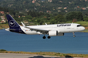 Lufthansa Airbus A320-271N (D-AINZ) at  Corfu - International, Greece