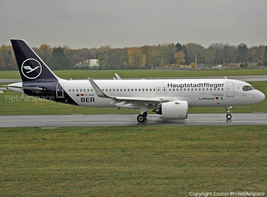 Lufthansa Airbus A320-271N (D-AINZ) | Photo 426577