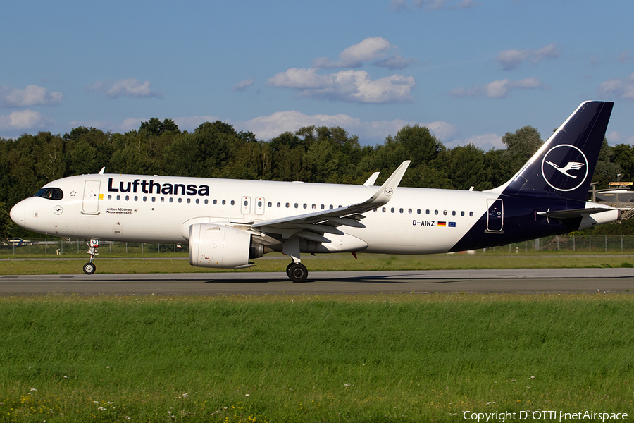 Lufthansa Airbus A320-271N (D-AINZ) | Photo 585438