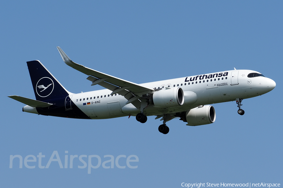 Lufthansa Airbus A320-271N (D-AINZ) | Photo 669817