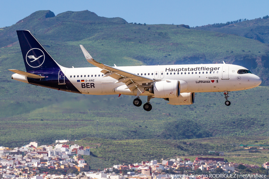 Lufthansa Airbus A320-271N (D-AINZ) | Photo 430364