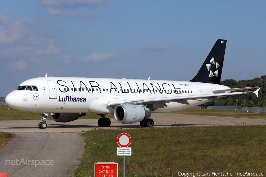 Lufthansa Airbus A320-211 (D-AIPD) | Photo 55776