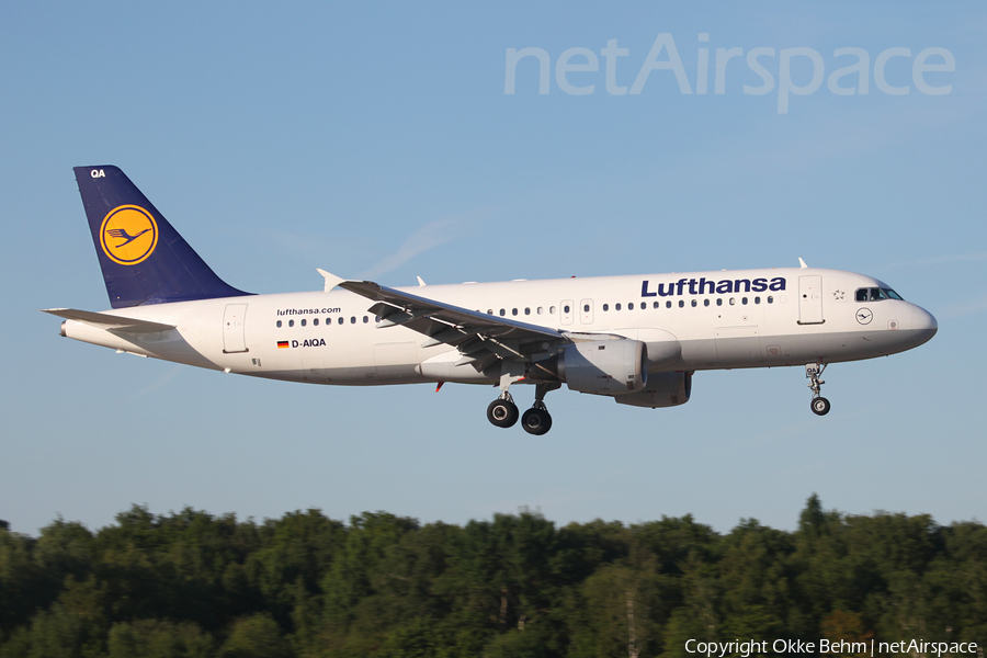 Lufthansa Airbus A320-211 (D-AIQA) | Photo 71392