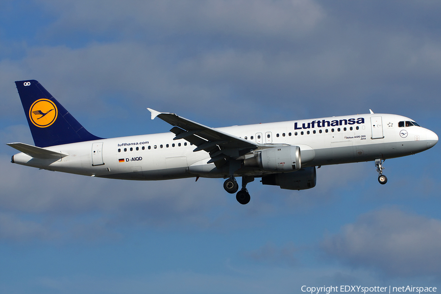Lufthansa Airbus A320-211 (D-AIQD) | Photo 275348
