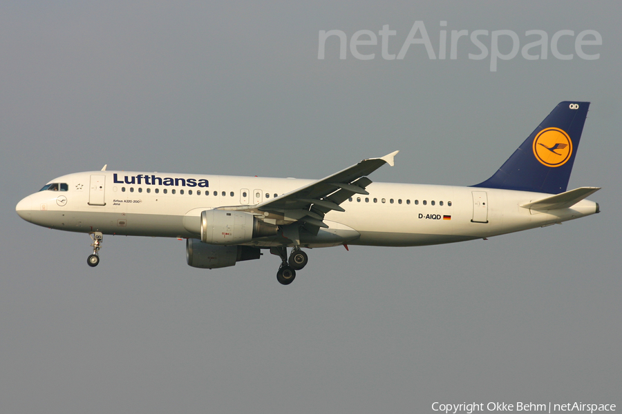 Lufthansa Airbus A320-211 (D-AIQD) | Photo 71393