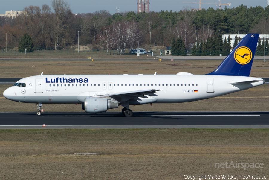 Lufthansa Airbus A320-211 (D-AIQD) | Photo 442481