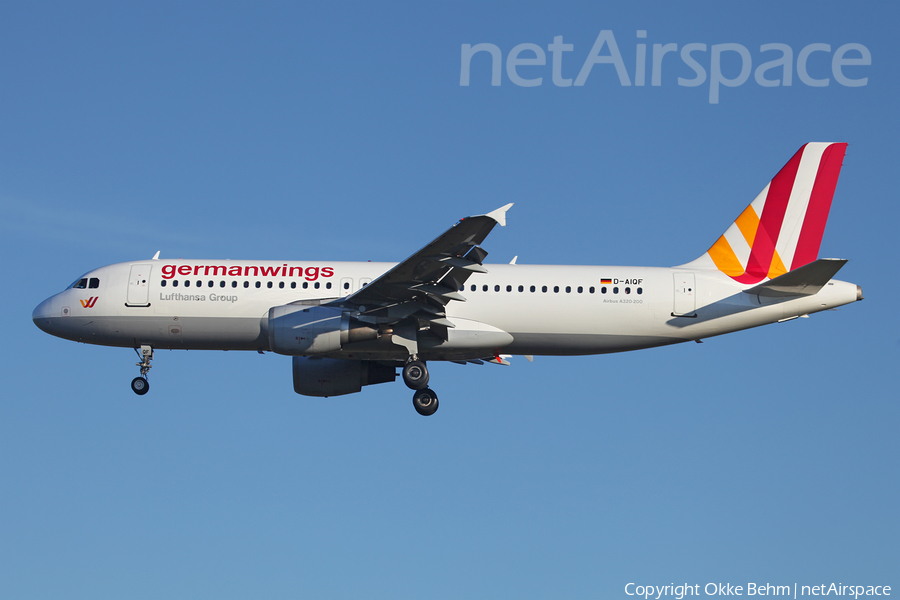 Germanwings Airbus A320-211 (D-AIQF) | Photo 72861