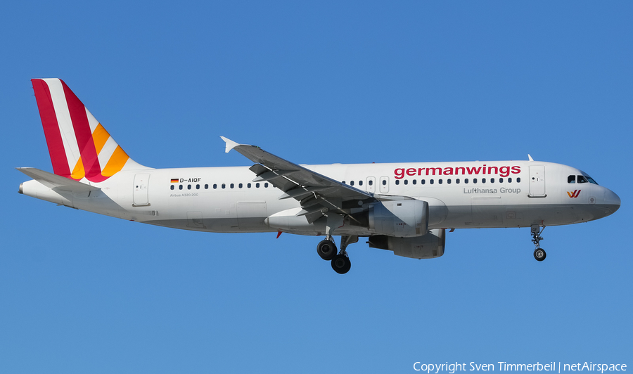 Germanwings Airbus A320-211 (D-AIQF) | Photo 446479