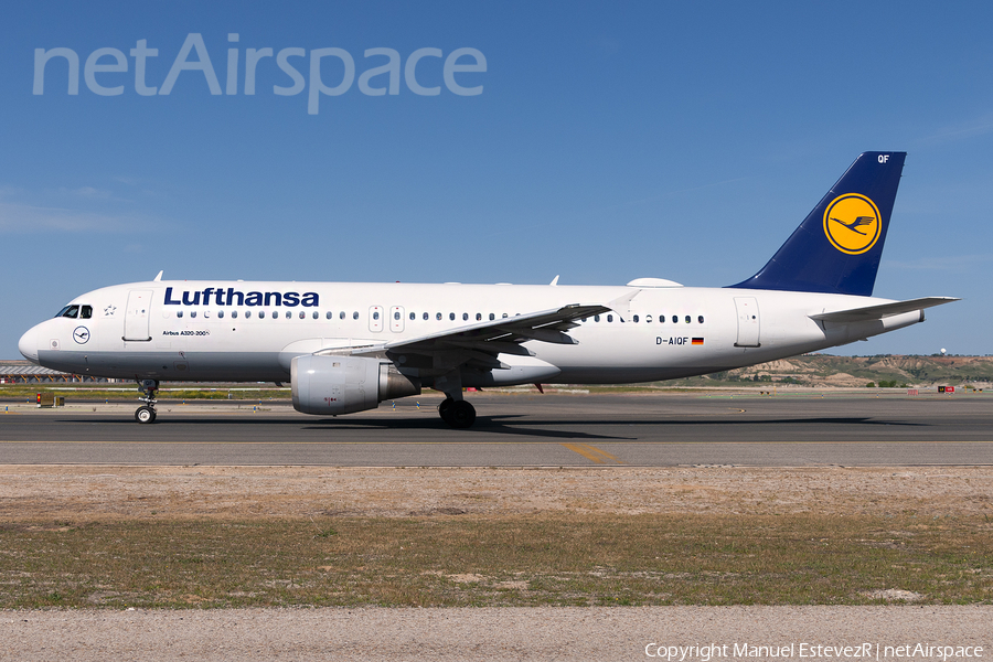Lufthansa Airbus A320-211 (D-AIQF) | Photo 431187