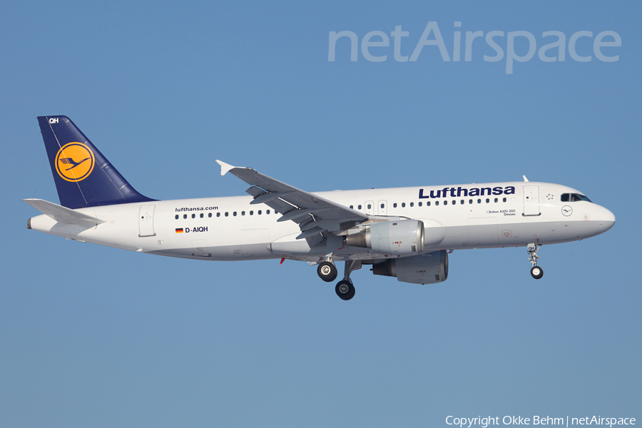 Lufthansa Airbus A320-211 (D-AIQH) | Photo 71396