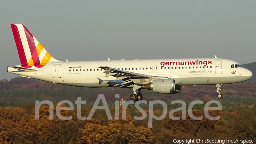 Germanwings Airbus A320-211 (D-AIQK) | Photo 200582