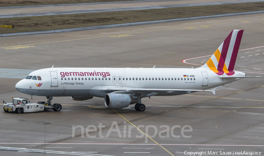 Germanwings Airbus A320-211 (D-AIQK) | Photo 288050